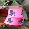 Order  Pirate Ribbon - Skull & Cross Bones/Shocking